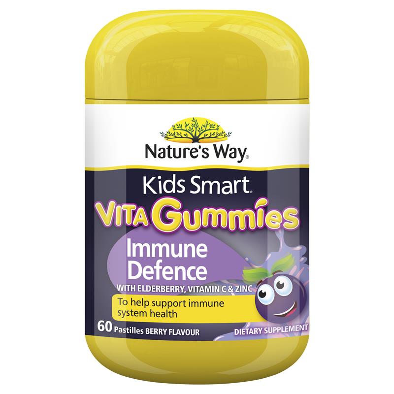 Nature's Way 兒童增強免疫力軟糖60粒 - MTmart365