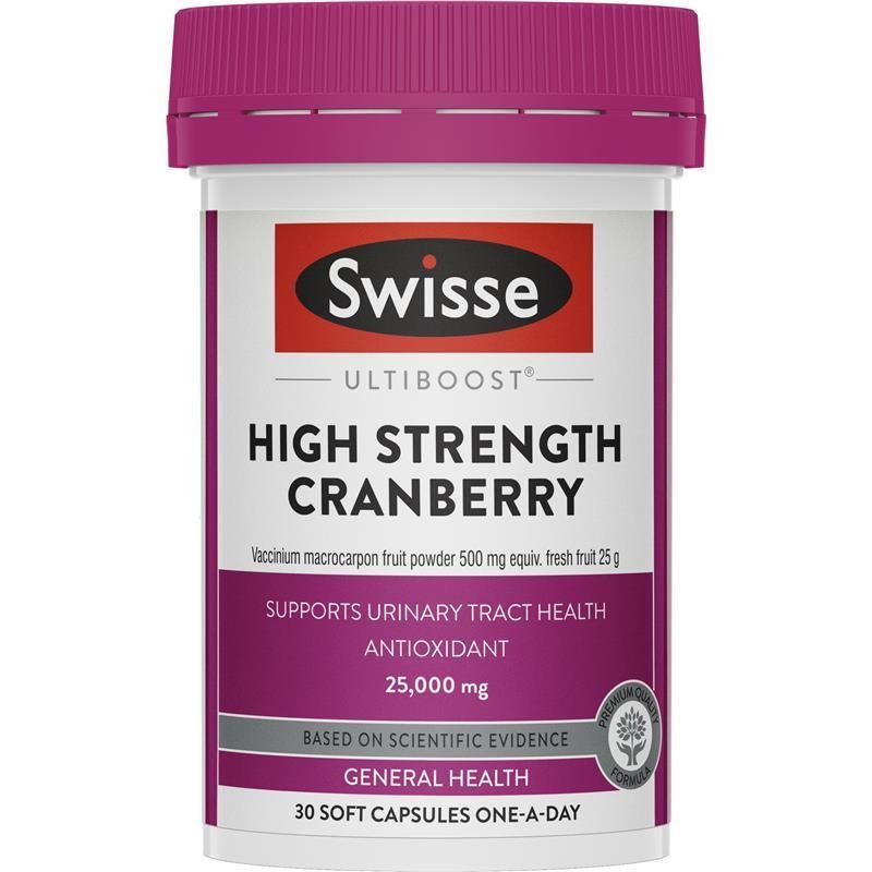Swisse 高濃度蔓越莓膠囊 30粒 - MTmart365
