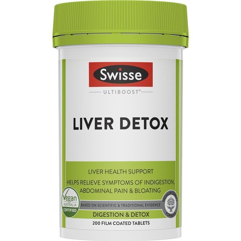 Swisse Liver Detox 護肝片解毒片200粒 - MTmart365