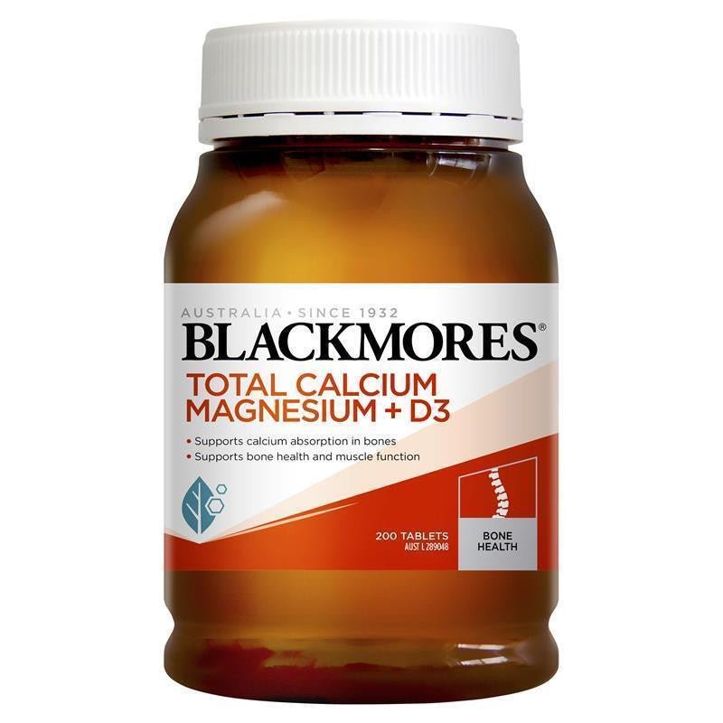 Blackmores 護骨鈣鎂＋維他命D3片200粒 - MTmart365