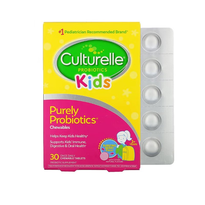 Culturelle 康萃樂兒童益生菌咀嚼片30粒 - MTmart365