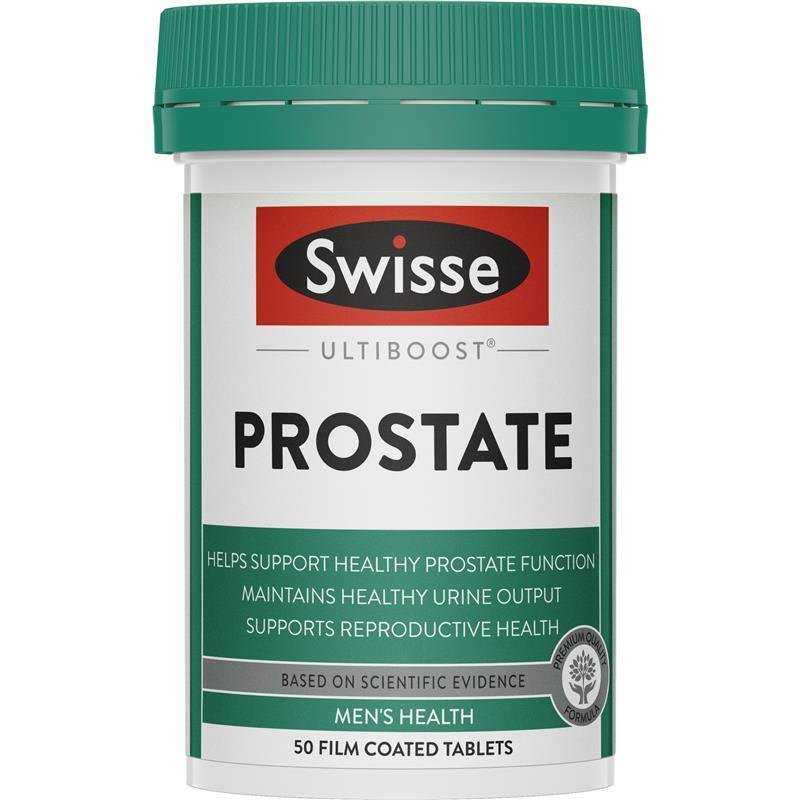 Swisse PROSTATE 澳洲鋸棕櫚天然番茄紅素 50粒 (前列健康) - MTmart365